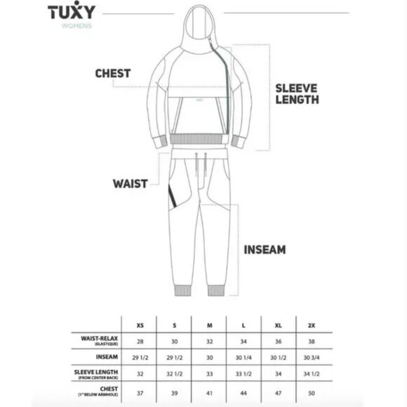 TUXY Women's One-Piece Gray Lounge Sweat Suit size large - Picture 10 of 11